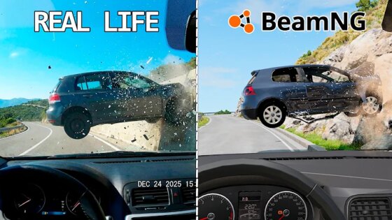 Accidents Based on Real Life Incidents Compilation Beamng.drive #03
